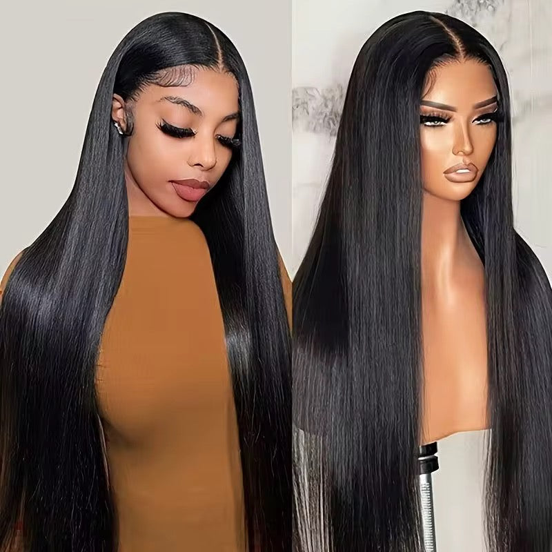 Straight Lace Frontal Wig – 200% Density
