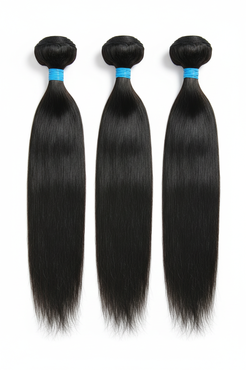 Full length Virgin Brazilian Straight Hair 3 Bundles — Suzie's Dream Girl Beauty Hair